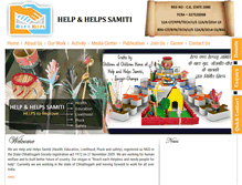 Tablet Screenshot of helpandhelps.org